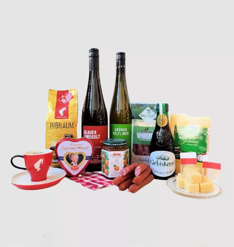 Basket Of Austrian Presents