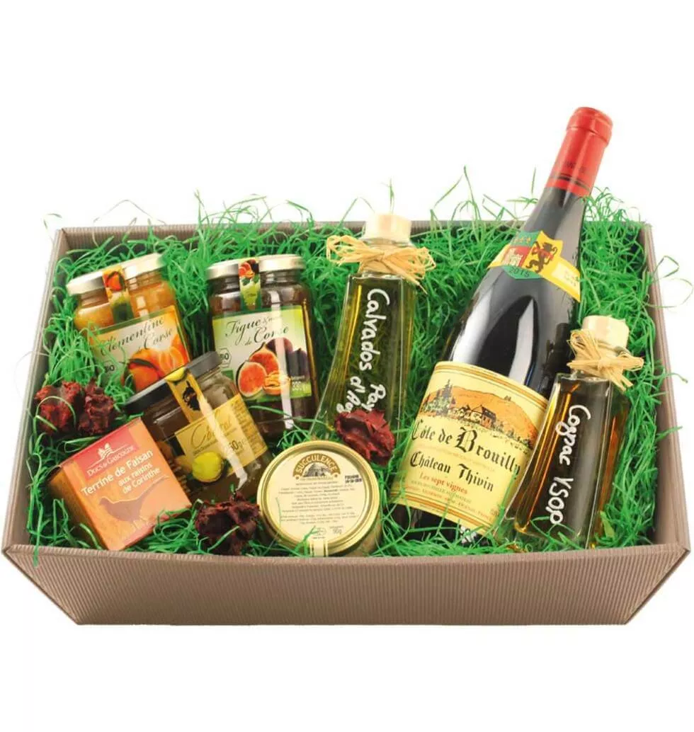Fine Spirit And Jam Assortment Box
